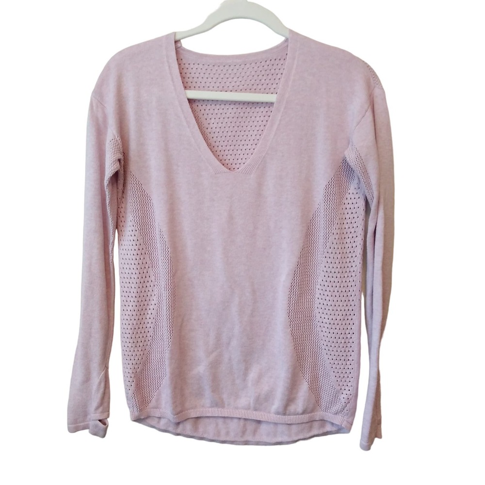 Lululemon Still Movement Sweater Athleisure Thumbholes Layering No Tag Size 2/4